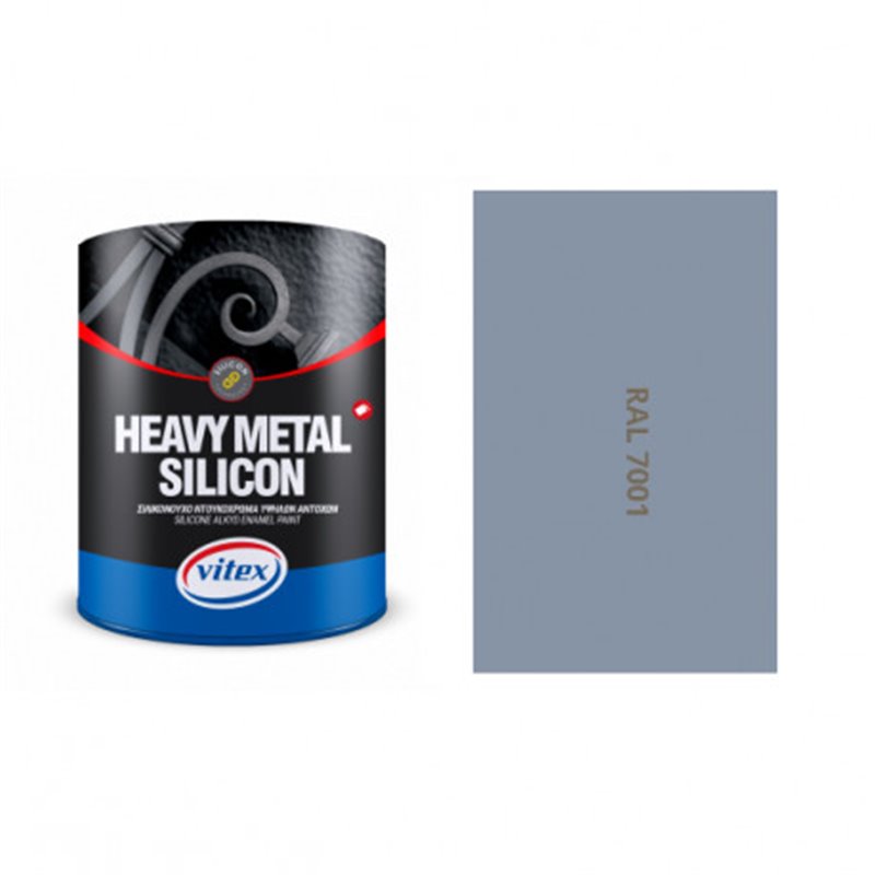 Trebor Farba na kov alkydová Striebrošedá 7001 750ml VX_0431