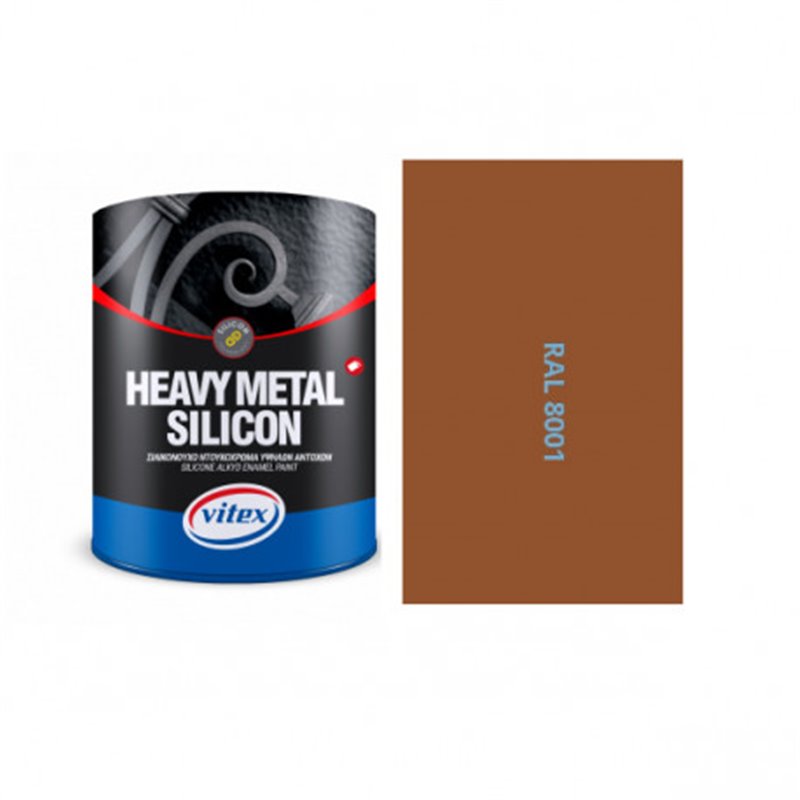 Trebor Farba na kov alkydová Okrovo hnedá 8001 750ml VX_0437