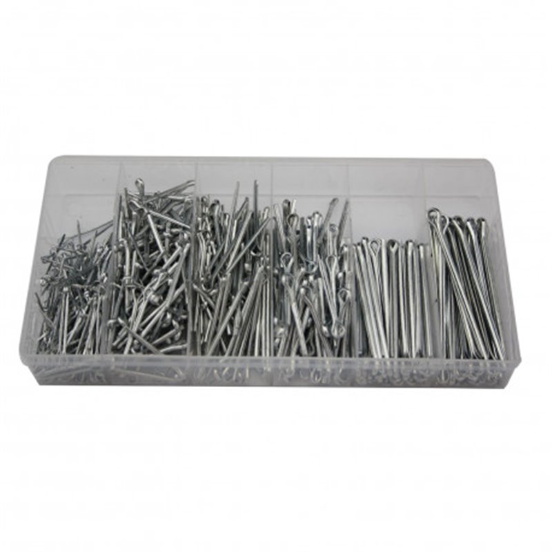 Trebor Závlačky rovné sada 555ks PC0408