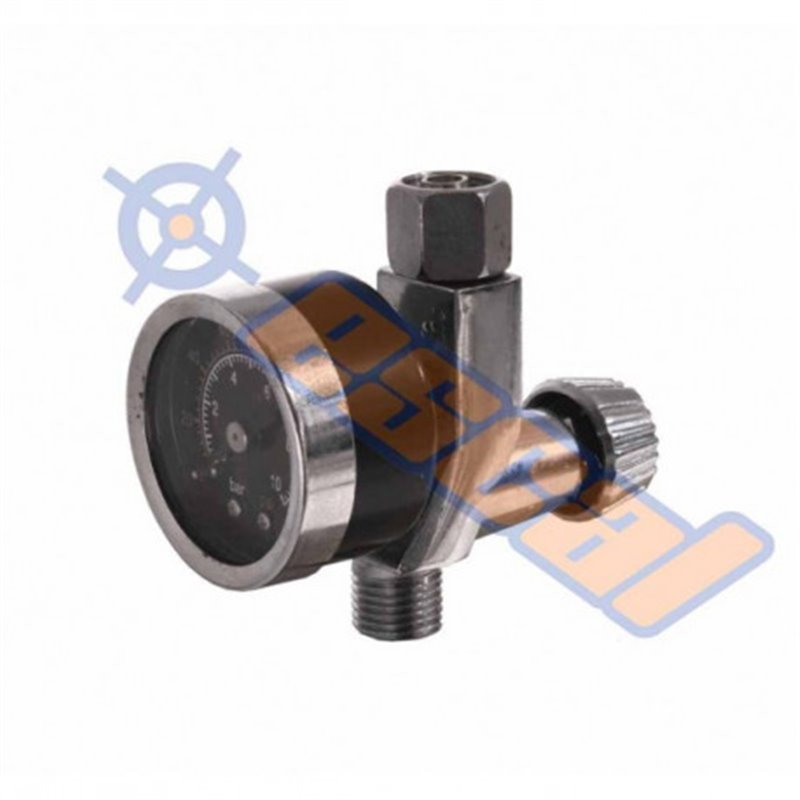 Trebor Regulátor s manometrom kovový 1/4&quot EAR553-01