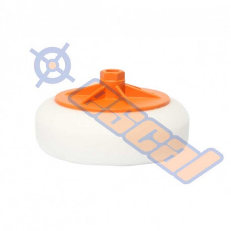 Trebor Kotúč leštiaci - závit tvrdý biely 150mm PGB750-14