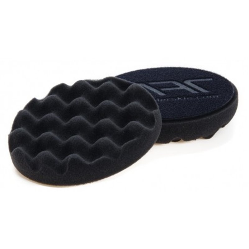 Trebor Kotúč leštiaci - suchý zips profilovaný jemný čierny 79x25mm ET_0013