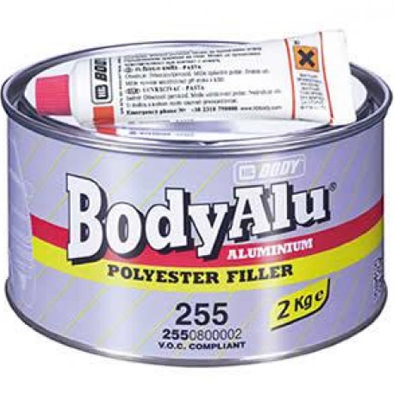 Trebor BODY tmel ALU F255 s hliníkom HB BODY 1kg HB_0255