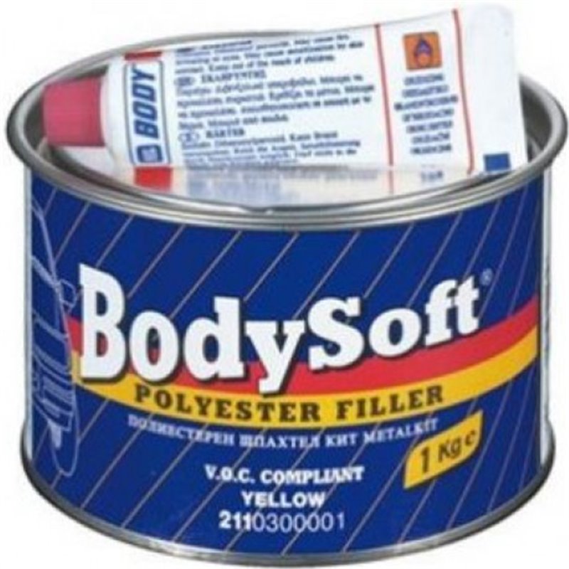 Trebor BODY Soft 211  tmel žltý HB BODY 1kg HB_0267