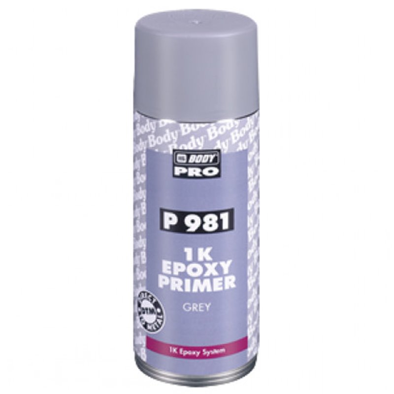 Trebor BODY P981 1K EPOXY PRIMER v spray šedý HB BODY400ml HB_0324