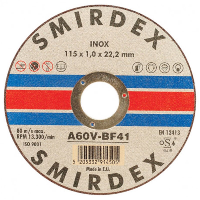 Trebor Disk rezný Inox 125x6,4x22mm SM_0038