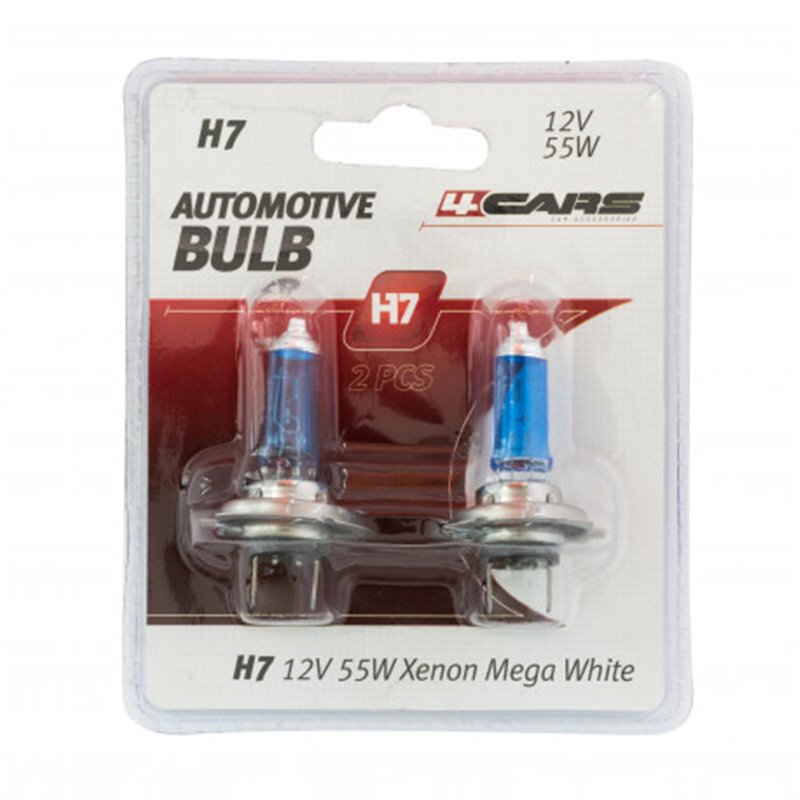 Trebor Autožiarovka Xenon Mega White 55W 12V H7 2ks 95019