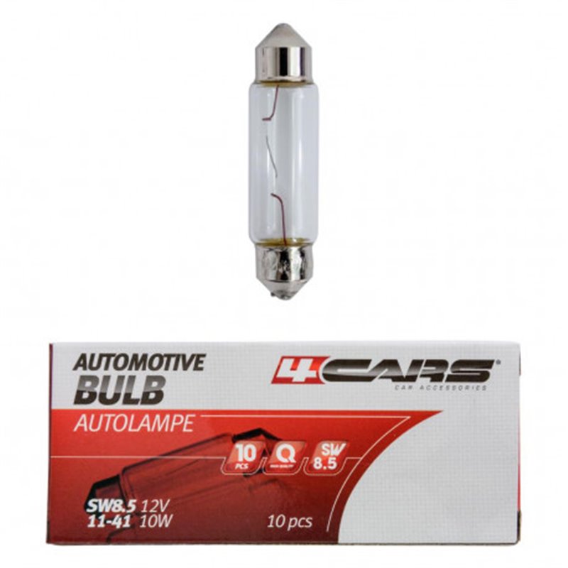 Trebor Autožiarovka SW8,5 10W 12V 11x41 10ks 95316