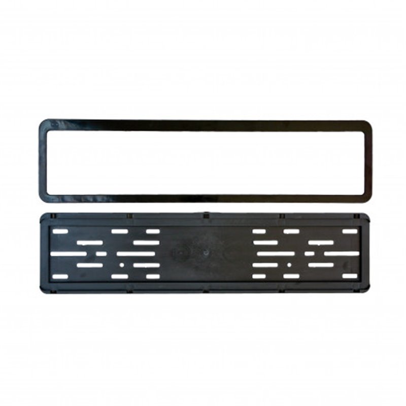 Trebor Držiak evidenčnej značky na auto čierny 95071