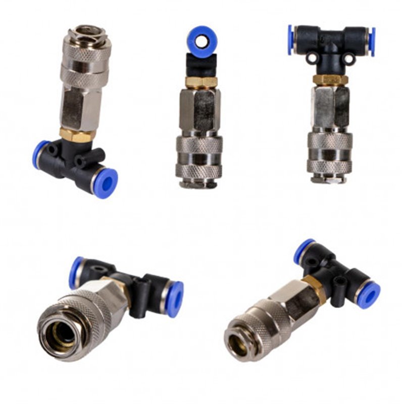Trebor Rýchloupínací T-konektor pre vzduchovú pištoľ 6mm 96047