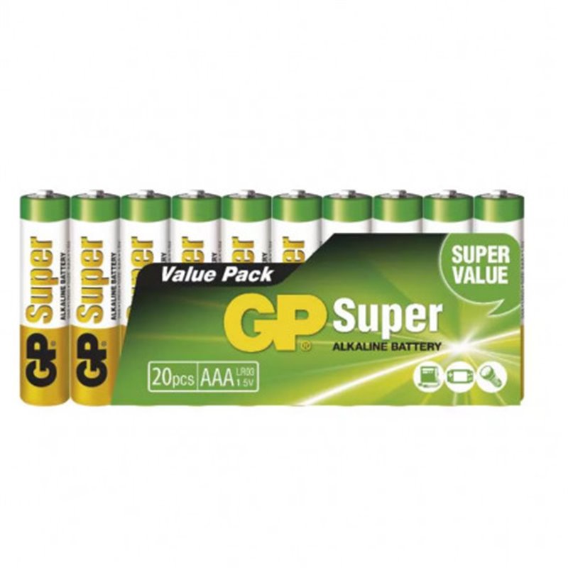 Trebor Batéria alkalická GP Super Alkaline AAA LR03 B1310L