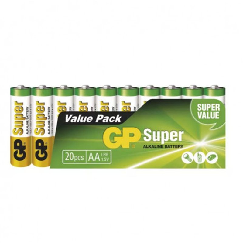 Trebor Batéria alkalická GP Super AA LR6 B1320L