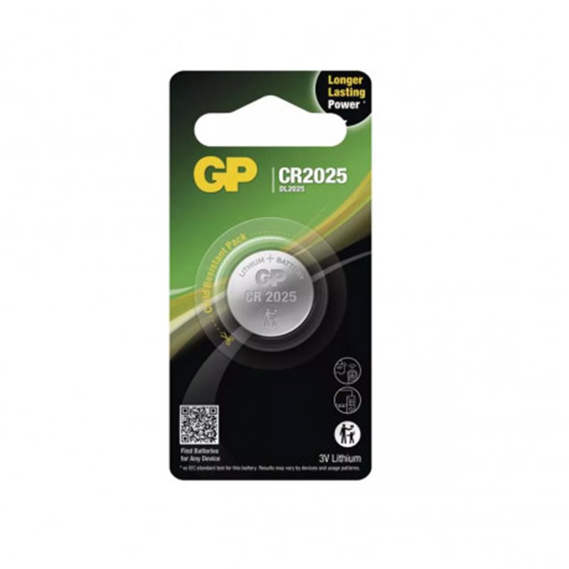 Trebor Batéria lítiová gombíková GP CR2025 B15251