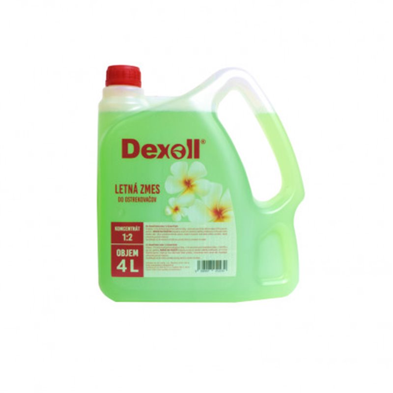 Trebor Letná zmes do ostrekovačov Green Fresh 4l DEXLZ4LGF