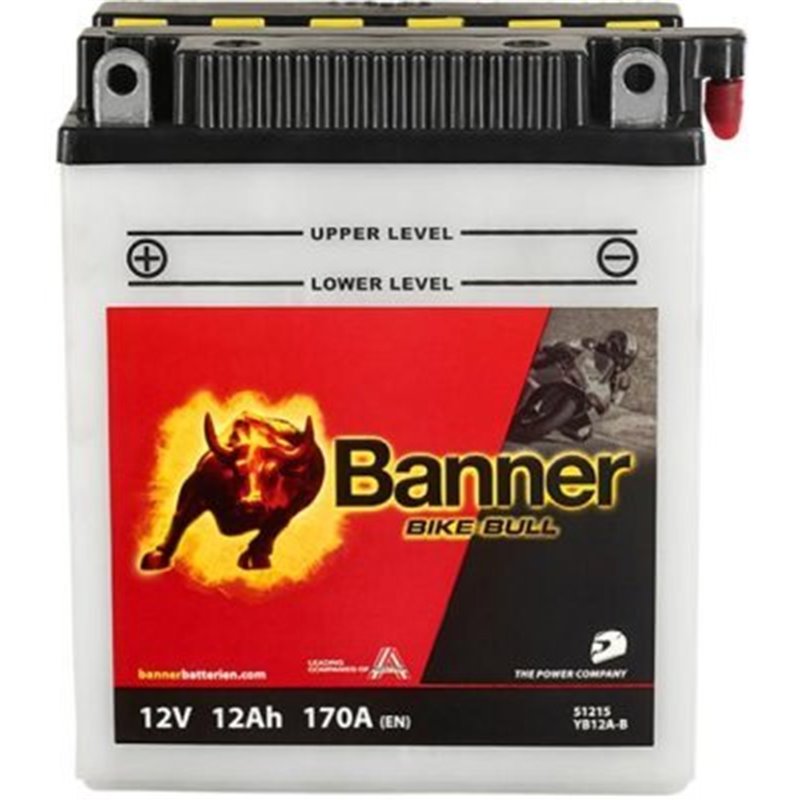 Banner Bike Bull 12AH motobatéria 12V170A YB12A-B 51215