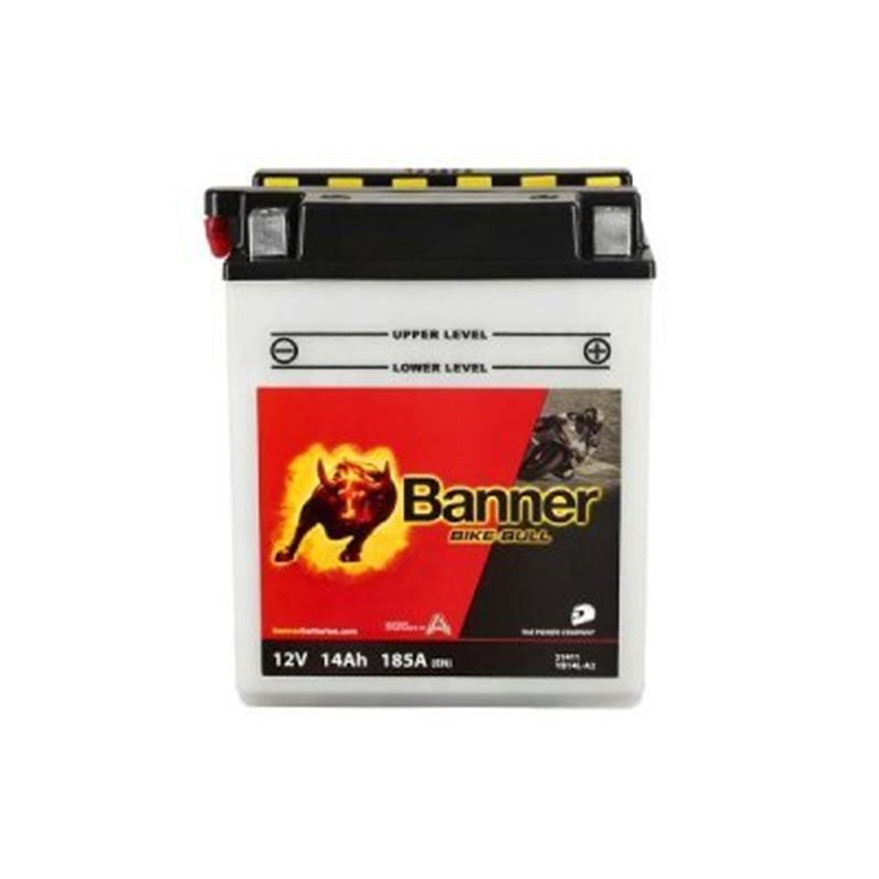 Banner Bike Bull 14AH motobatéria 12V185A YB14L-A2 51411