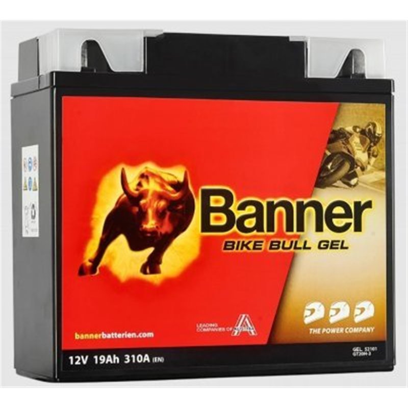 Banner Bike Bull GEL19Ah motobatéria 12V310A GT20H-3 521 01