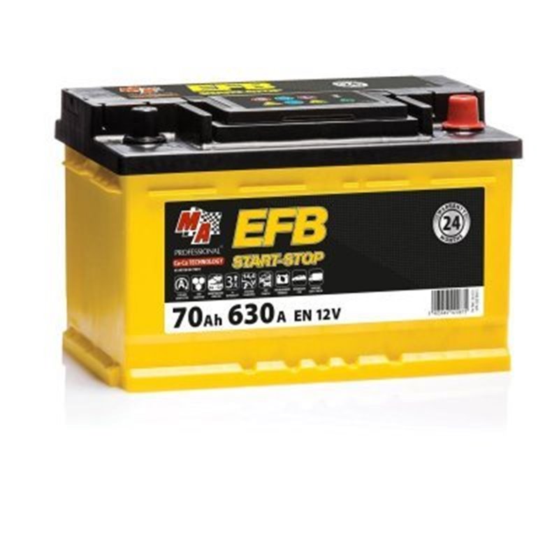 EMPEX EFB 70Ah autobatéria 12V , 630 A, 56-815