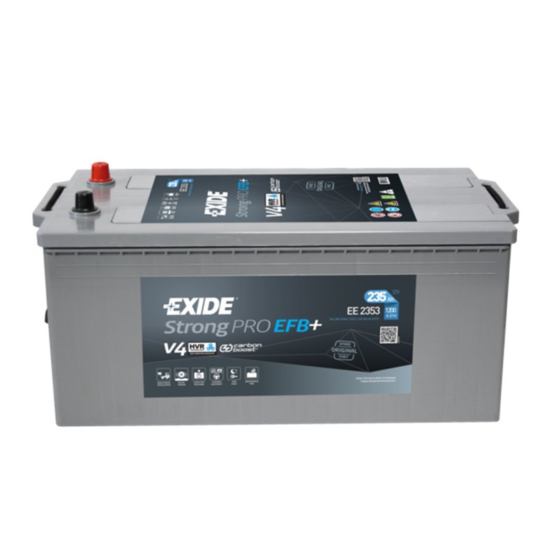 EXIDE Strong PRO 235Ah, autobatéria 12V, 1200A , EE2353