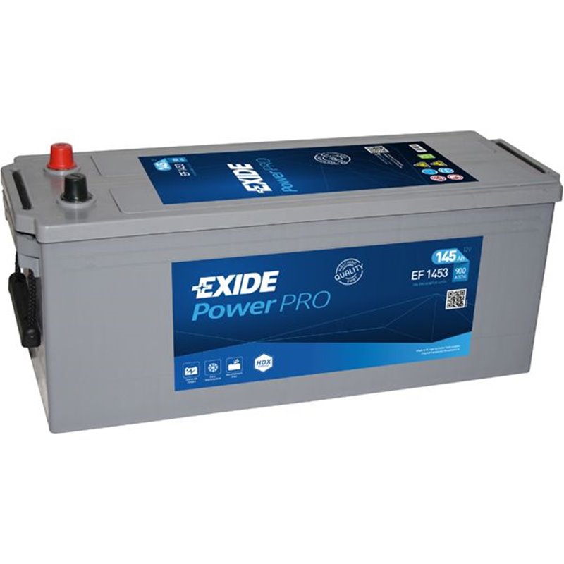 EXIDE autobatéria Power PRO 145Ah, 900A, 12V, EF1453