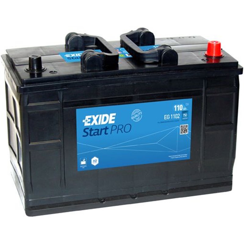 EXIDE Start PRO 110Ah, autobatéria 12V, 750A , EG1102