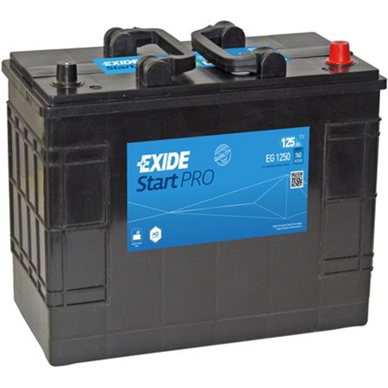 EXIDE Start PRO 125Ah, autobatéria 12V, 760A , EG1250