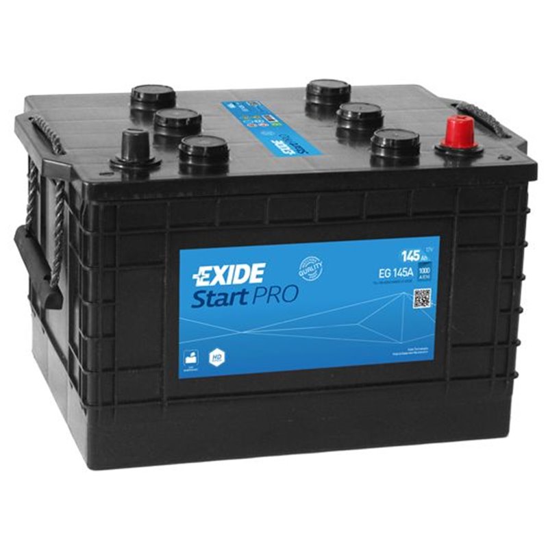 EXIDE Start PRO 145Ah, autobatéria 12V, 1000A , EG145A