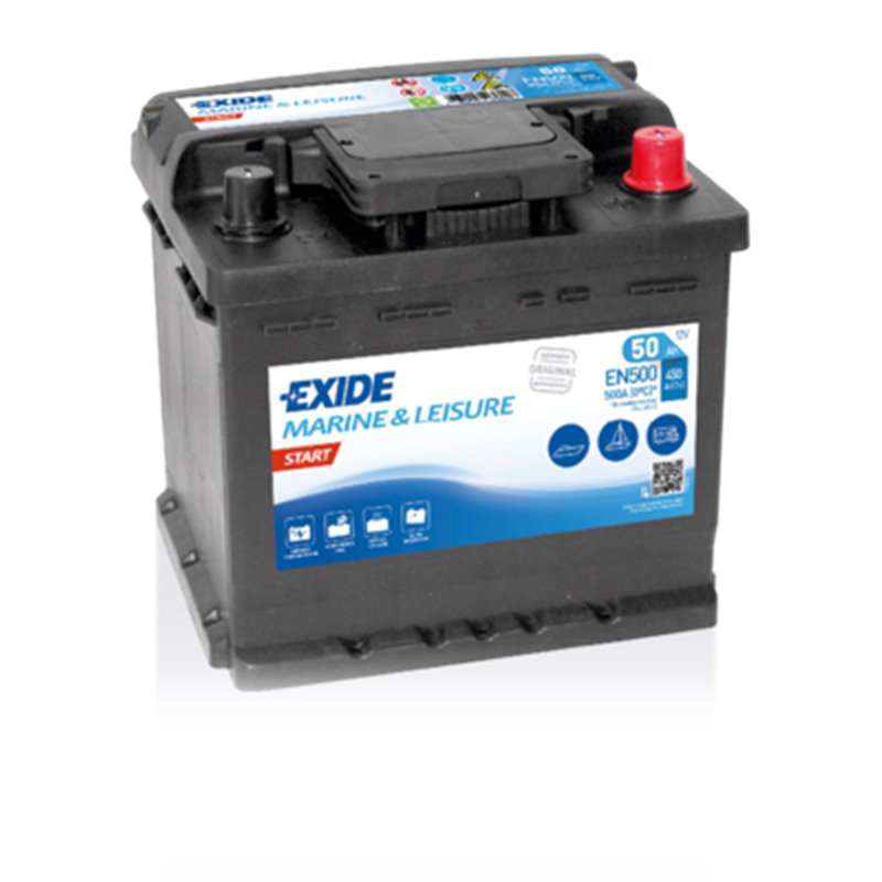 EXIDE START 50Ah autobatéria 12V, 450A , EN500