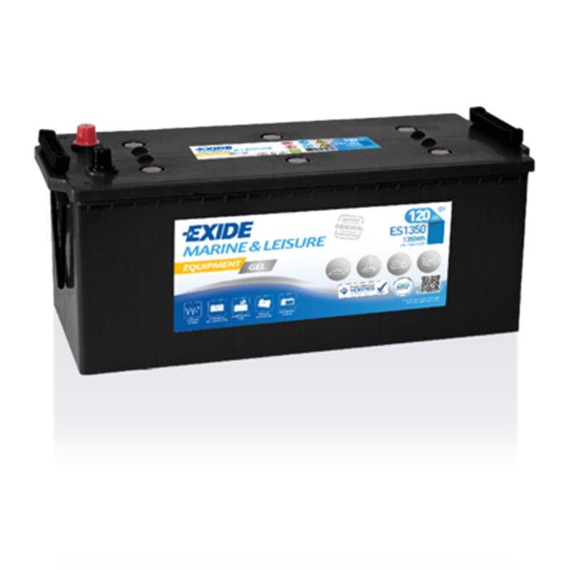 EXIDE EQUIPMENT GEL 120Ah, autobatéria 12V, 760A , ES1350