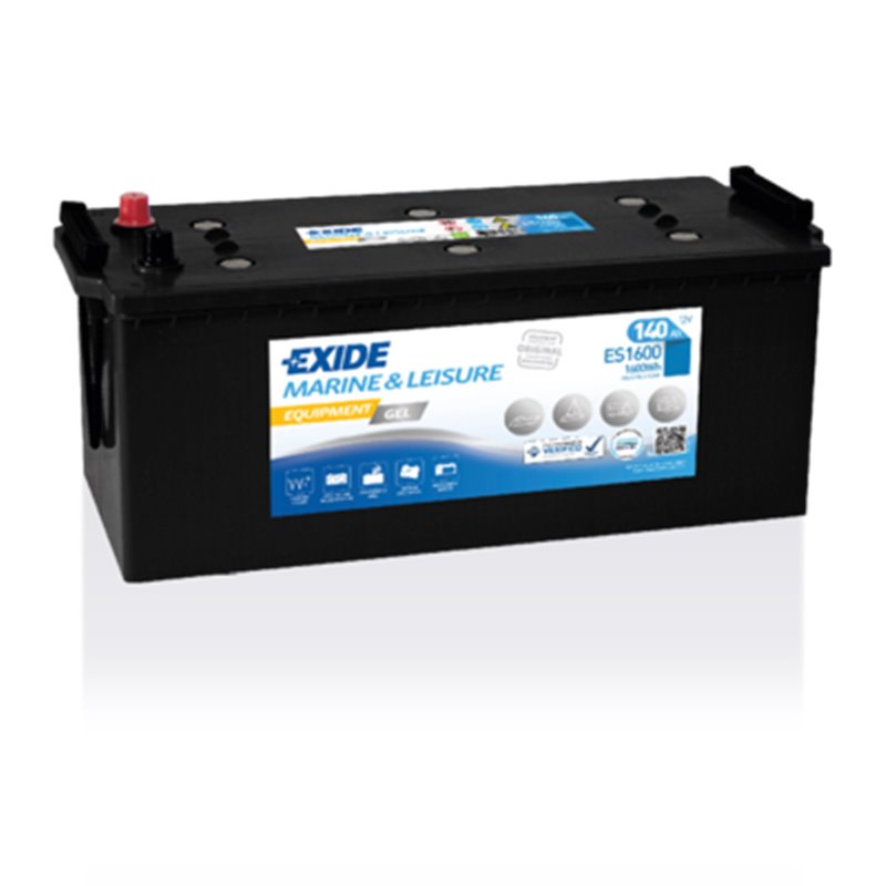 EXIDE EQUIPMENT GEL 140Ah, autobatéria 12V, 900A , ES1600