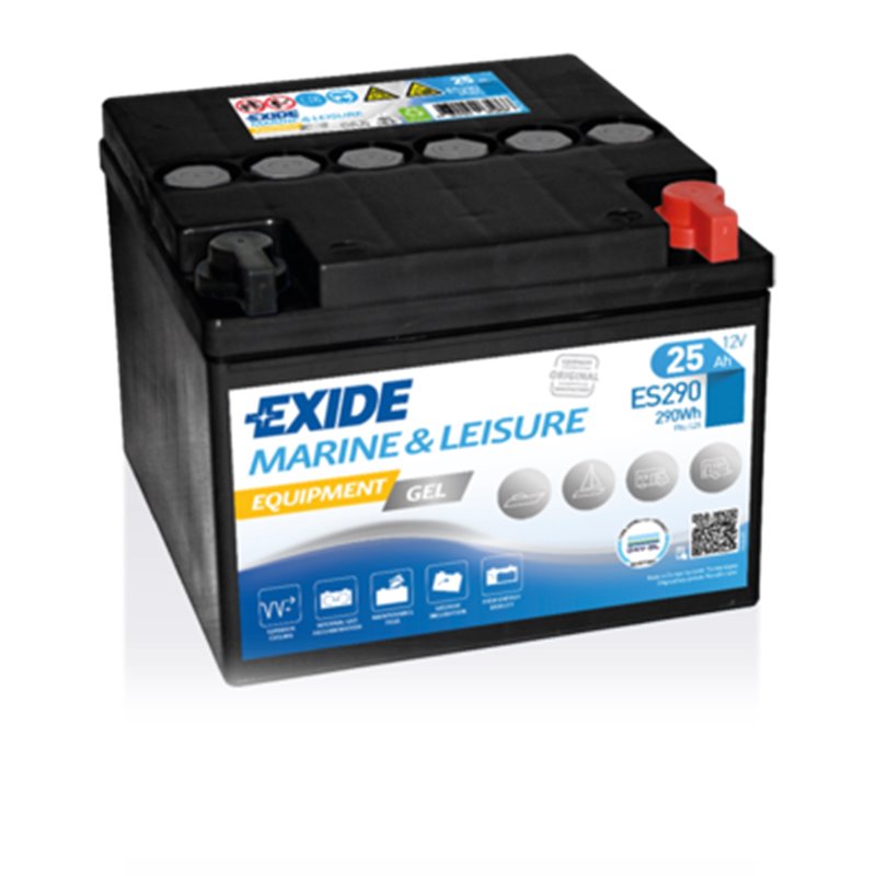 EXIDE Equipment autobatéria 12V , 25Ah , ES290