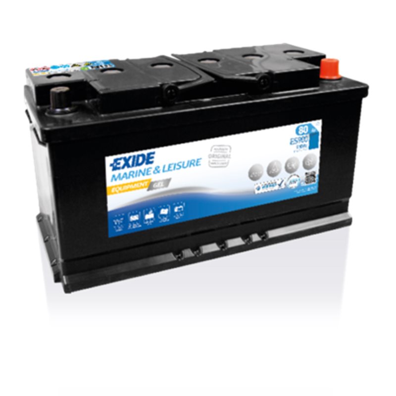 EXIDE EQUIPMENT GEL 80Ah, 12V, 540A , ES900