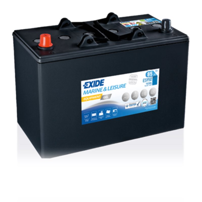 EXIDE EQUIPMENT GEL 85Ah, autobatéria 12V, 460A , ES950