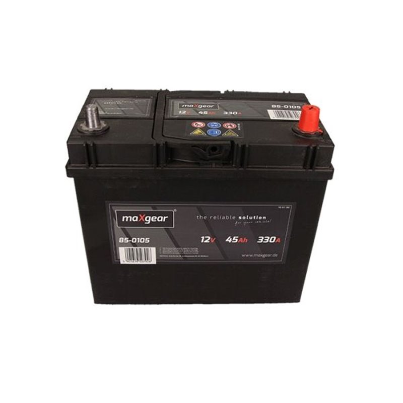 MAXGEAR 45Ah autobatéria , 12V, 330A , 545155033 D722, 85-0105