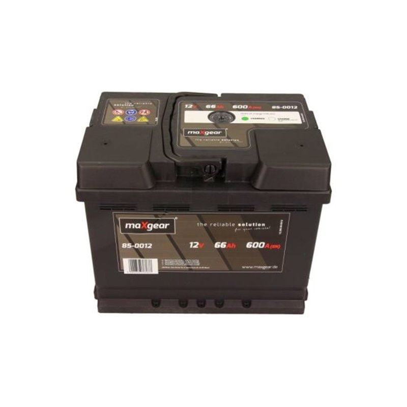 MAXGEAR 66AH autobatéria, 12V , 600A , 85-0012