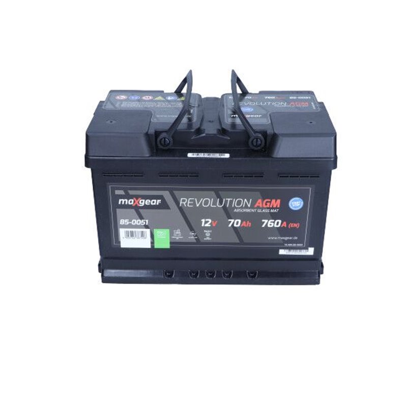 MAXGEAR 70AH AGM autobatéria , 12V , 760A , 85-0051