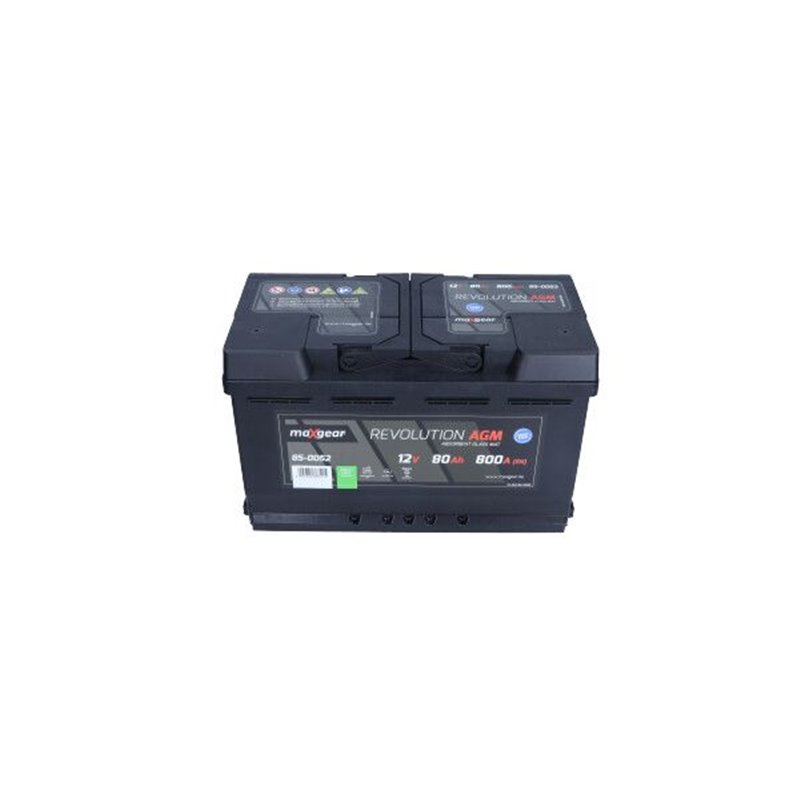 MAXGEAR 80AH AGM autobatéria , 12V , 800A , 85-0052