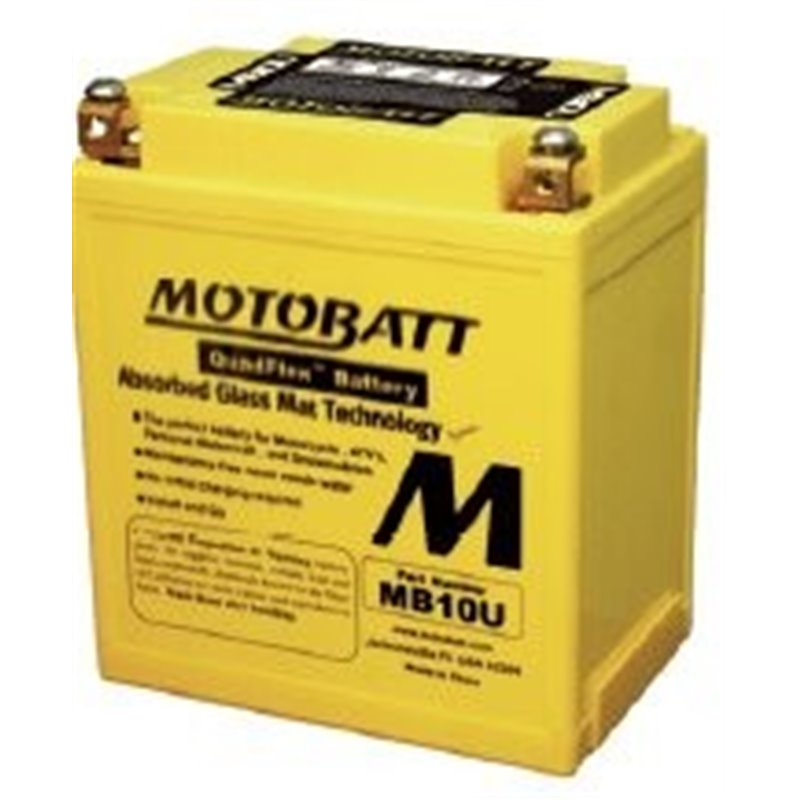 MotoBatt motobatéria 12V/ 14,5Ah (P+L) MB10U