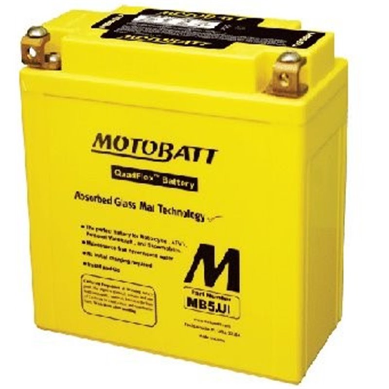 MotoBatt motobatéria 12V/ 7Ah (P) MB5U