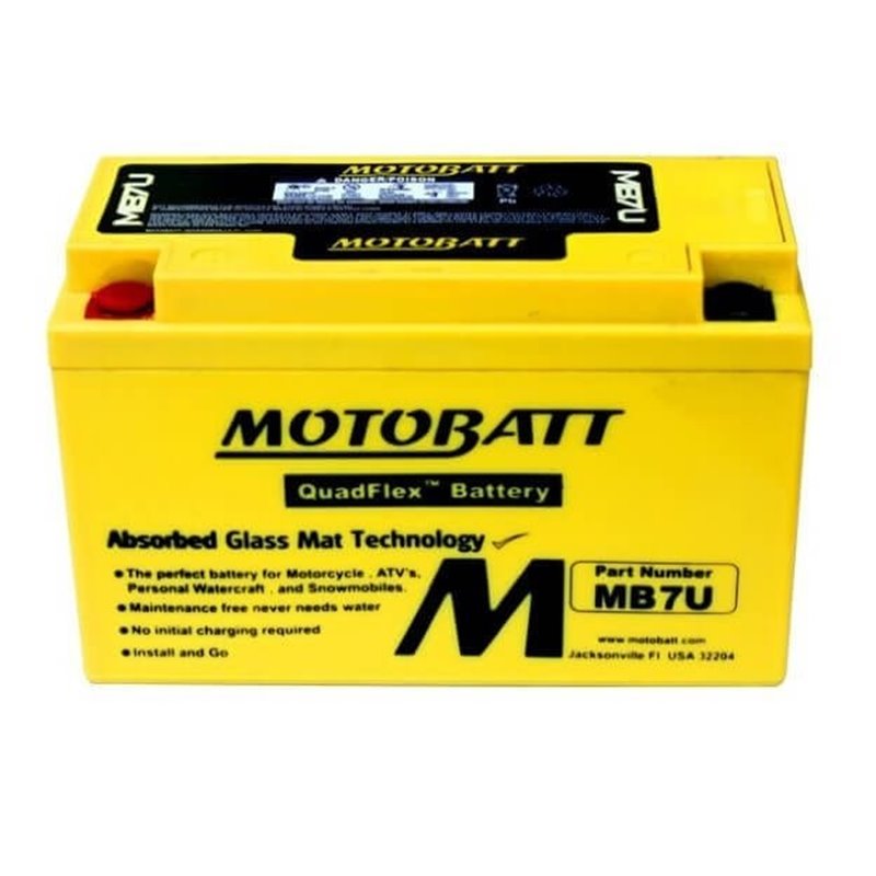 MotoBatt motobatéria 12V/ 6,5Ah (L) MB7U