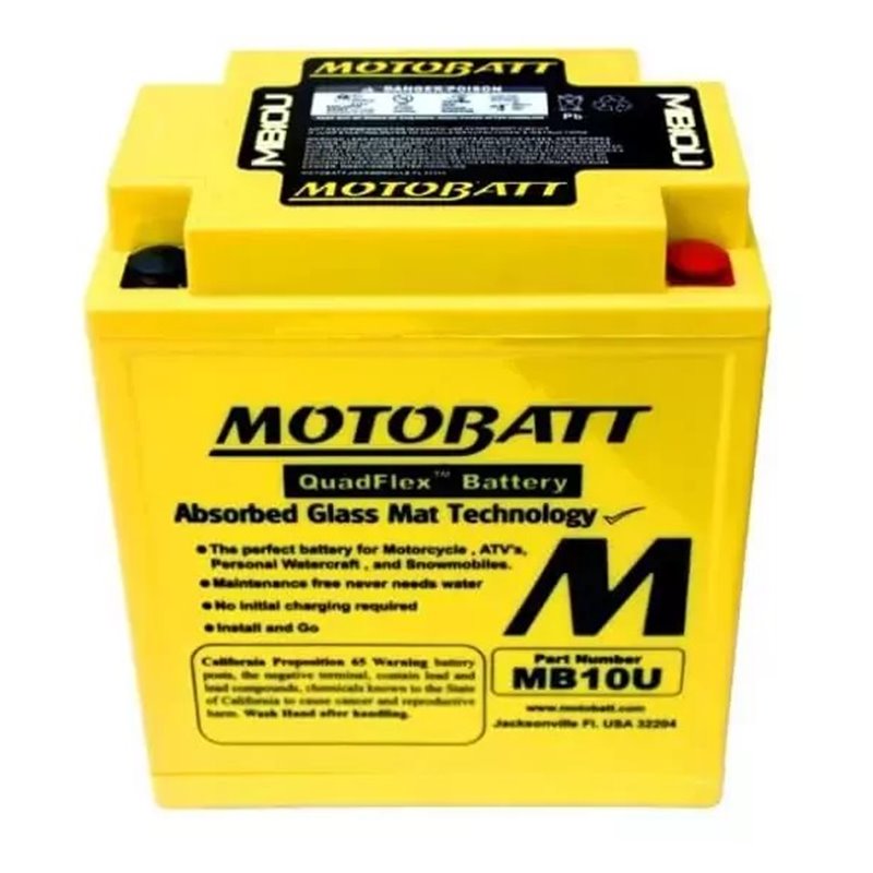 MotoBatt motobatéria 12V/ 16,5Ah (P+L) MBTX14AU