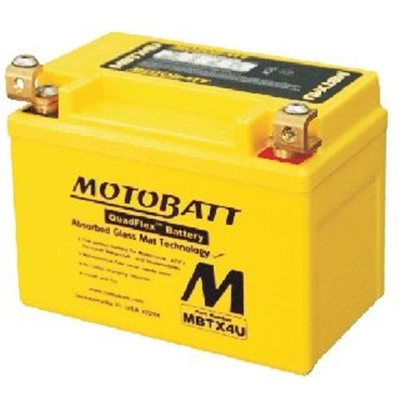 MotoBatt motobatéria 12V/ 4,7Ah (P) MBTX4U
