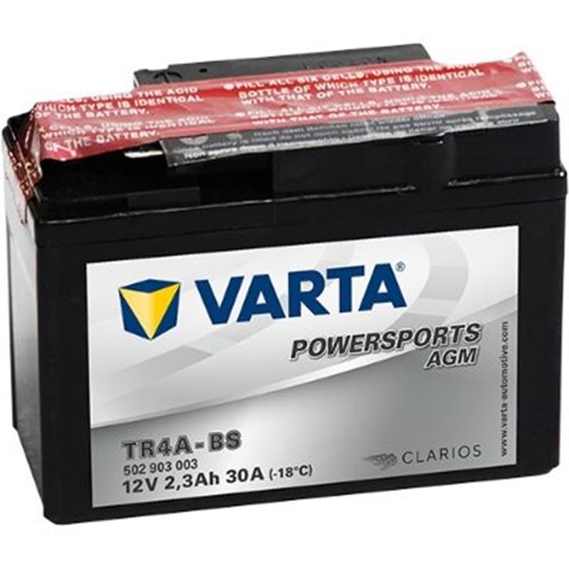 VARTA motobatéria AGM 12V, 2,3AH , 30A ,502903003I314