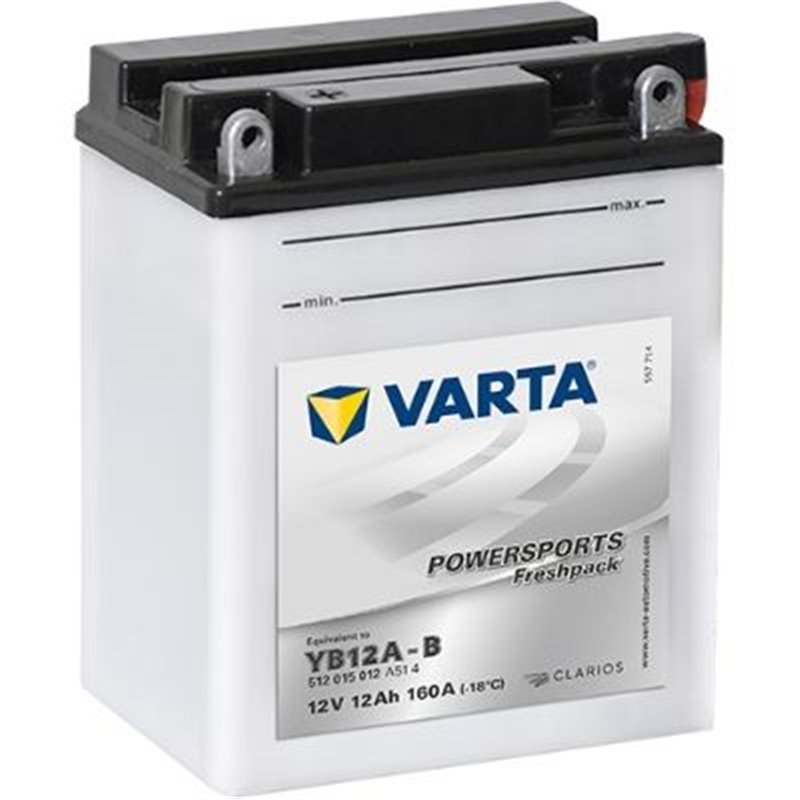 VARTA motobatéria 12V ,12AH , 160A ,512 015 012