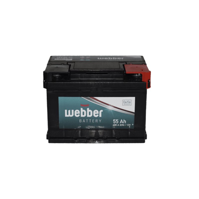 WEBBER Autobatéria 12V, 55Ah, 480A, WA0550