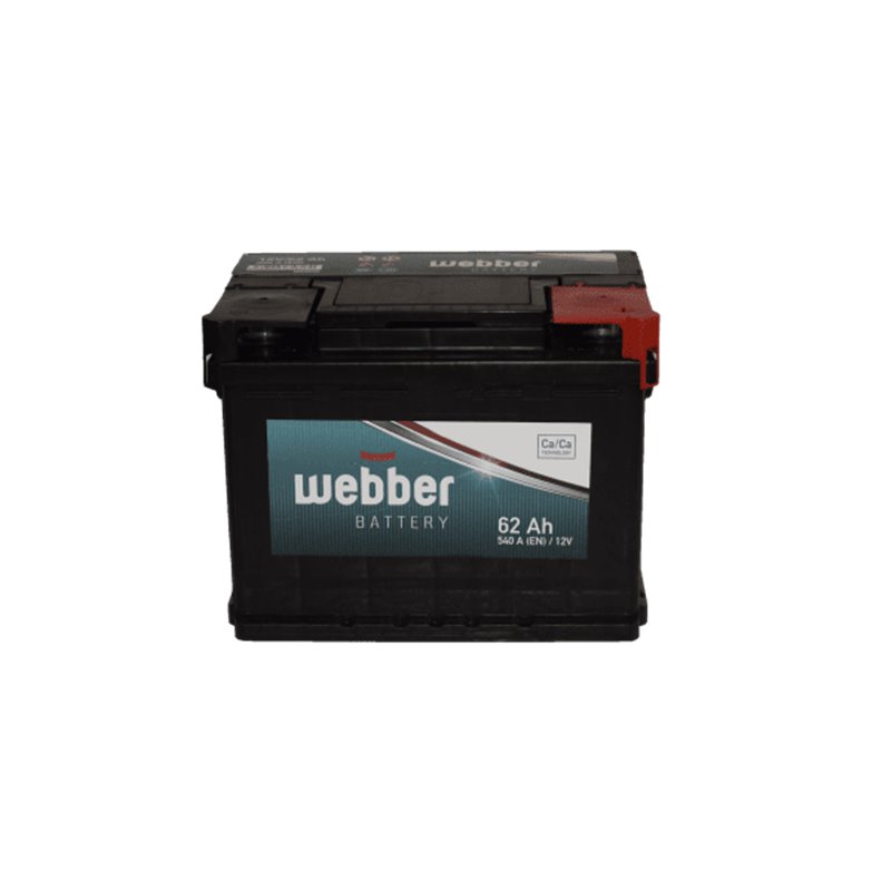 WEBBER Autobatéria 12V, 62Ah, 540A, WA0620