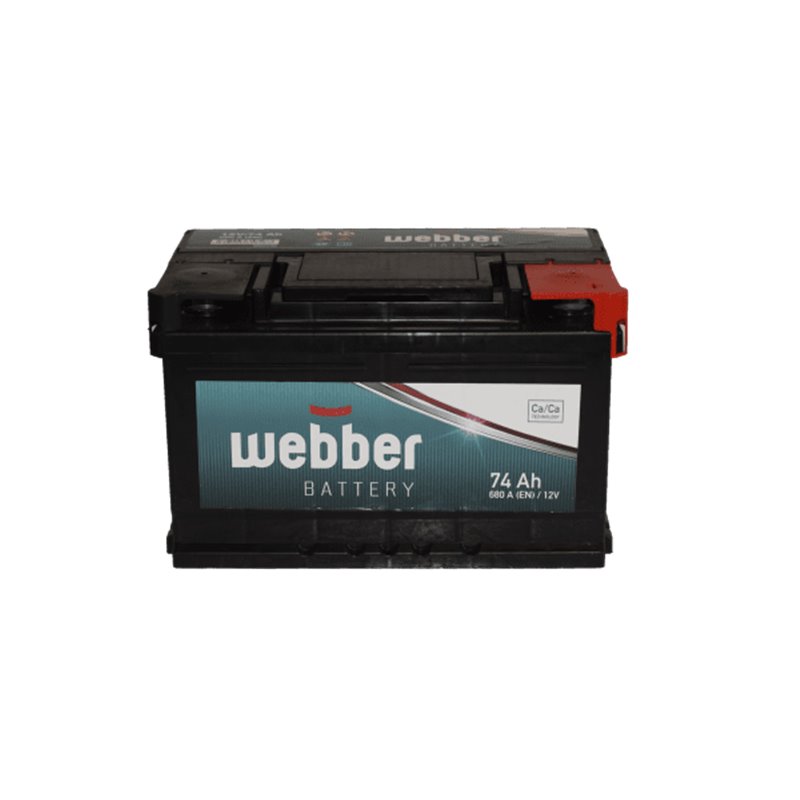 WEBBER Autobatéria 12V, 74Ah, 680A, WA0740