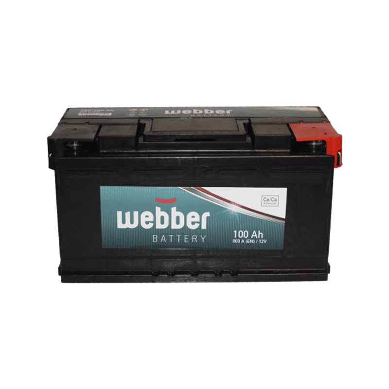 WEBBER Autobatéria 12V, 100Ah, 800A, WA1000