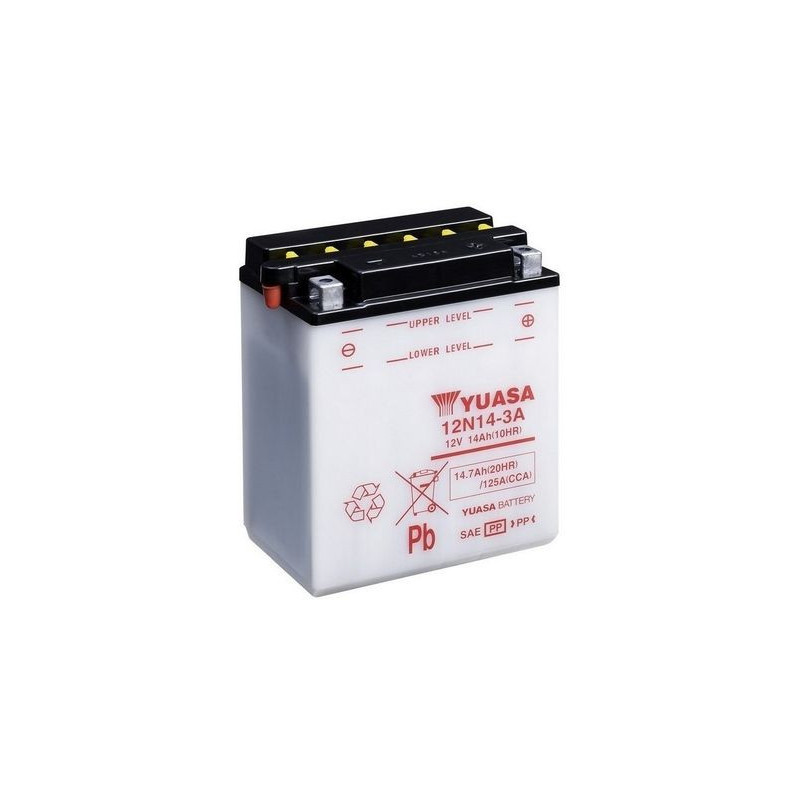 YUASA motobatéria 12V,14,7 Ah, 125A, 12N14-3A