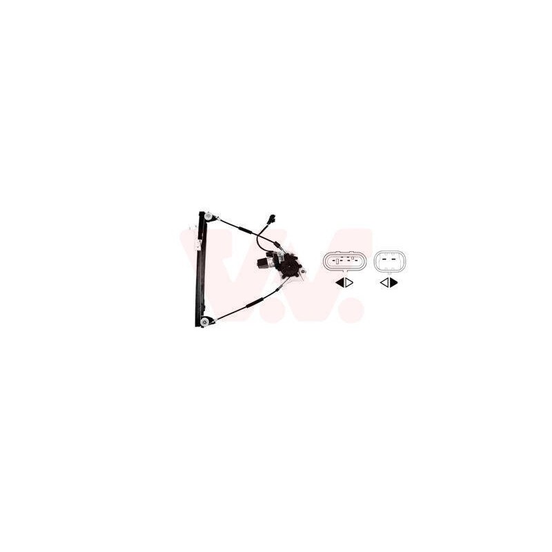 Mechanizmus zdvíhania okna - 1777265 - vzadu